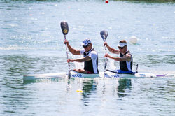 K2 senior 200m - Lac de Chour 2014