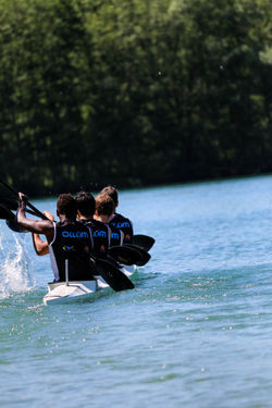 K4 cadet 200m - Lac de Chour 2014