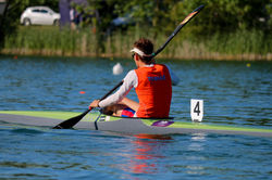 K1 senior 200m - Lac de Chour 2014