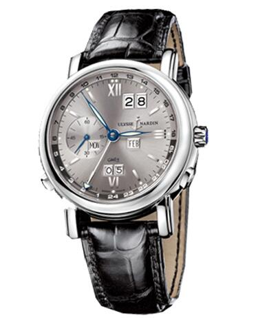 Ulysse Nardin GMT Perpetual Replica Mens Watch 320-82/32 content media