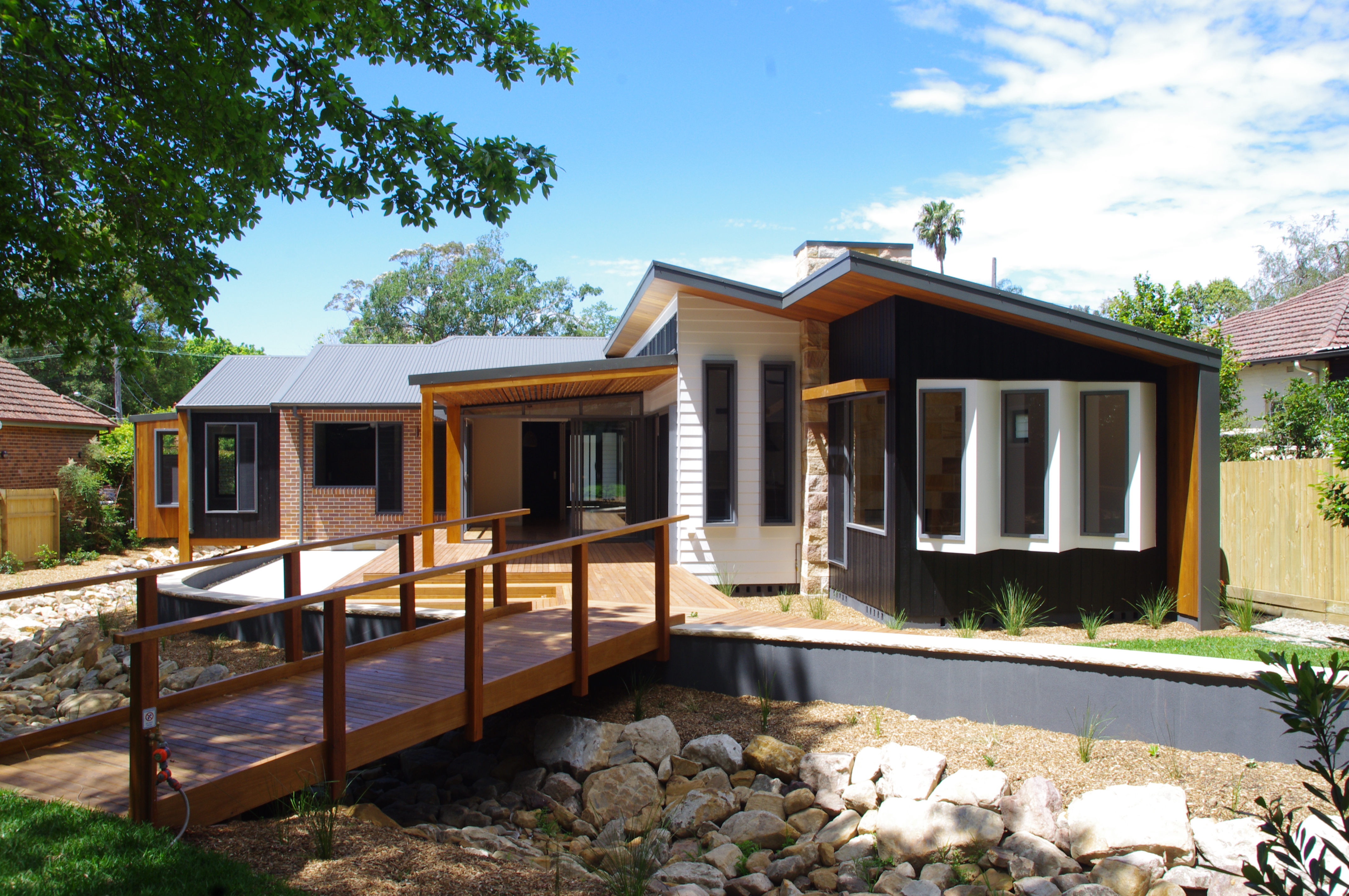 View from rear Yard
