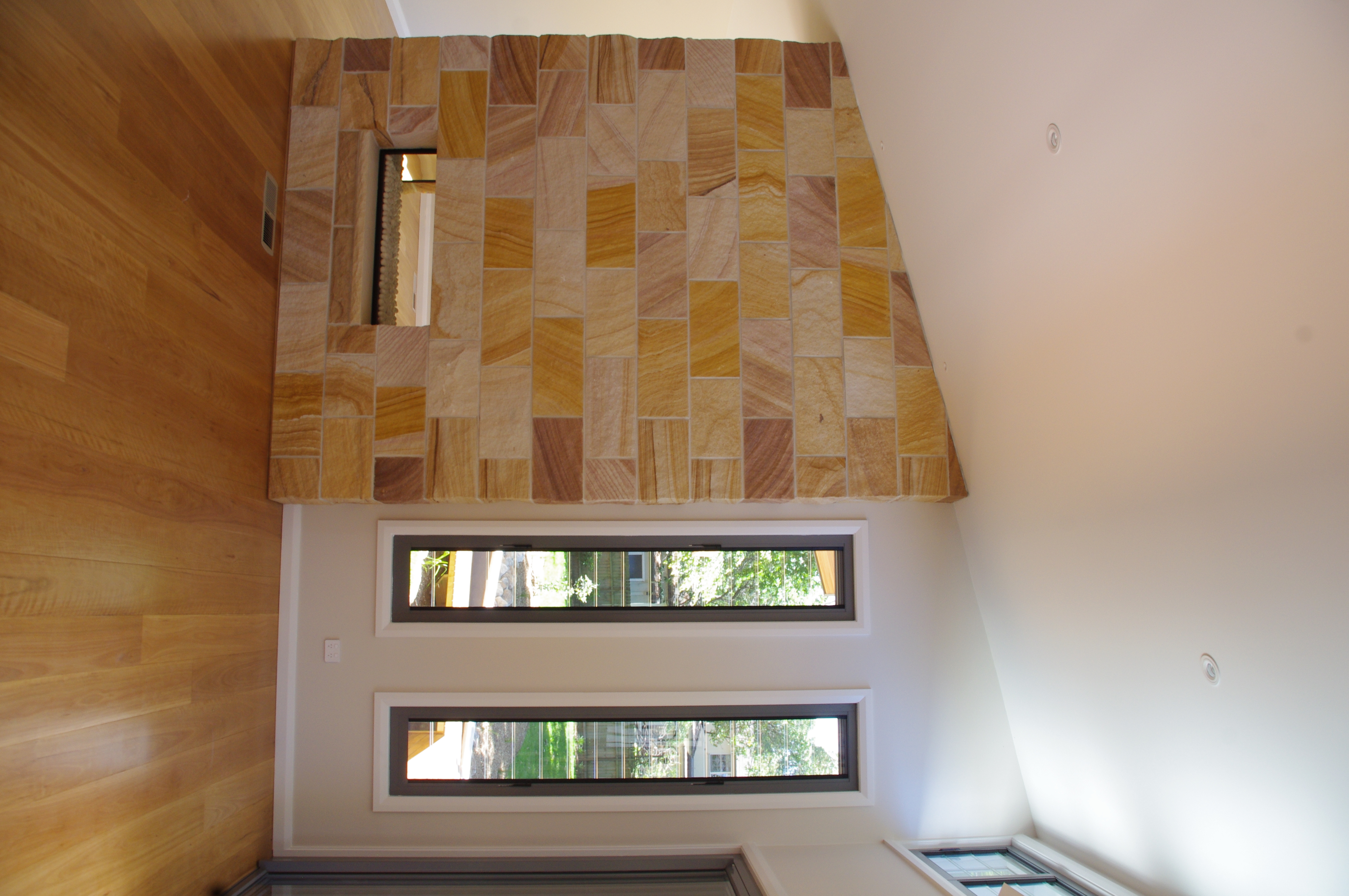 Sandstone Fireplace