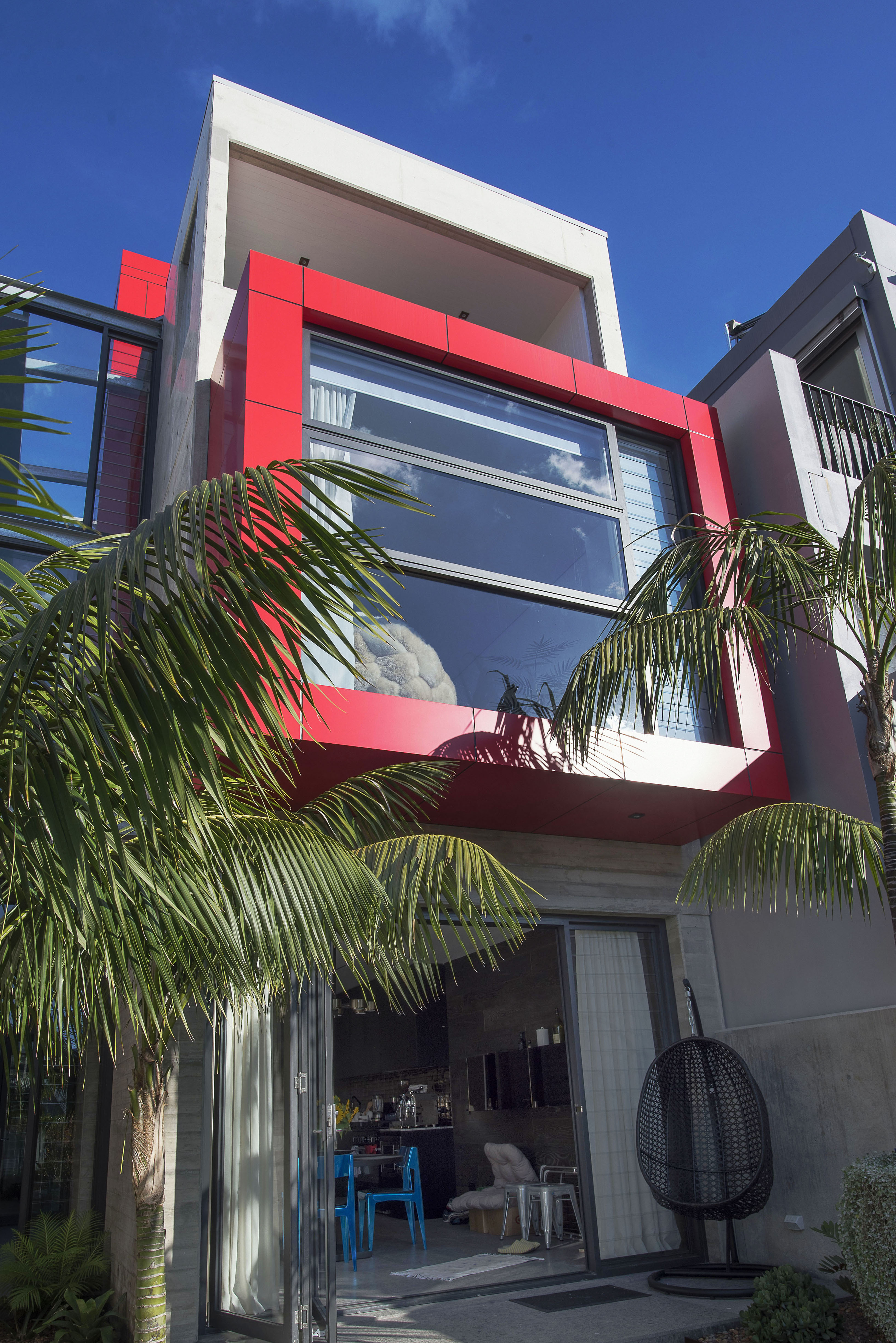 Courtyard view of home