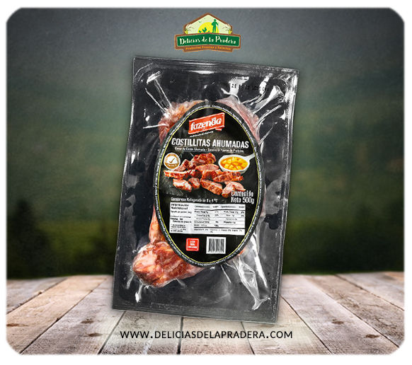 Costillitas Ahumadas x 500 gr