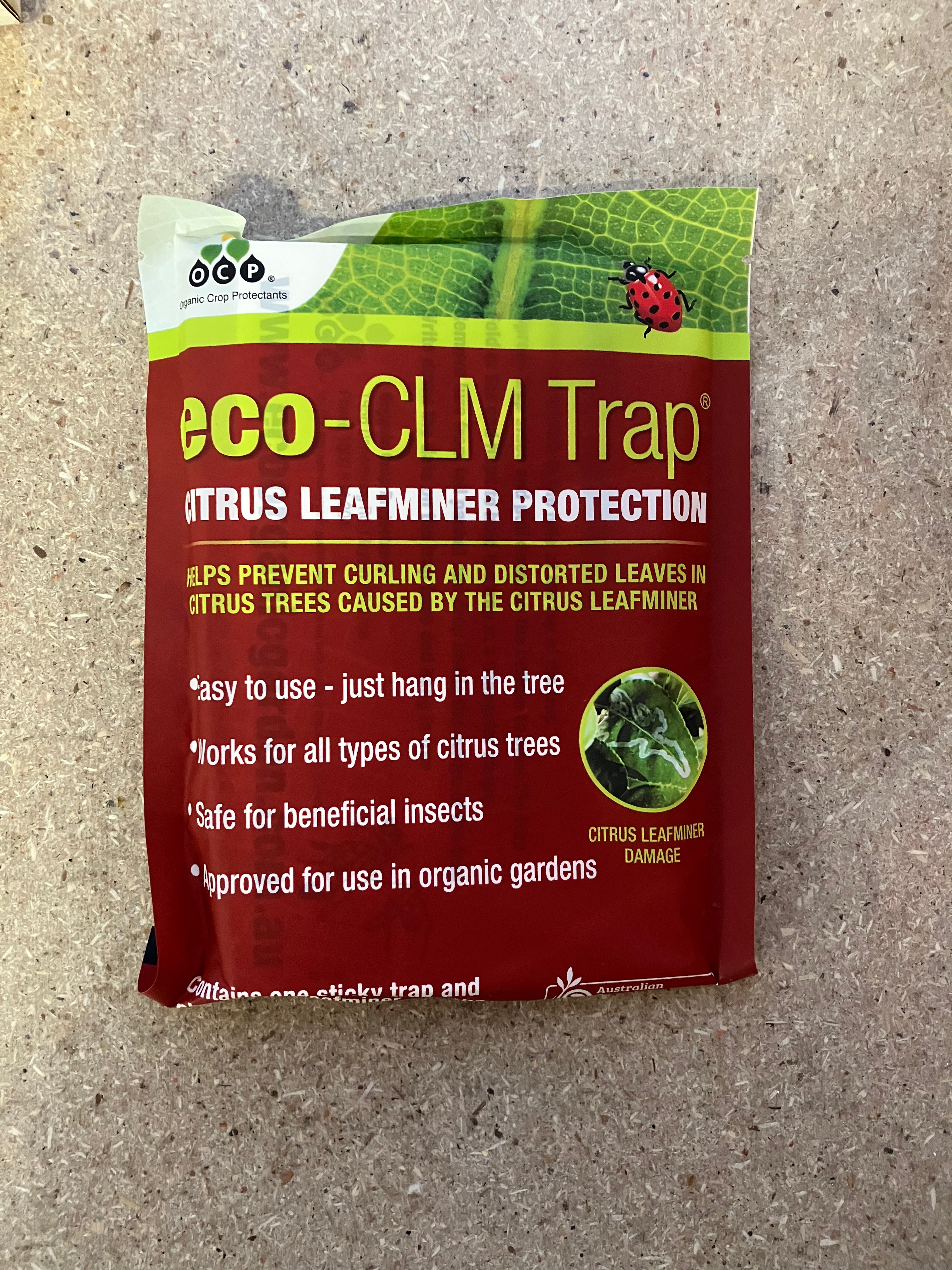 Eco-CLM Trap Citrus Leafminer Sticky Traps