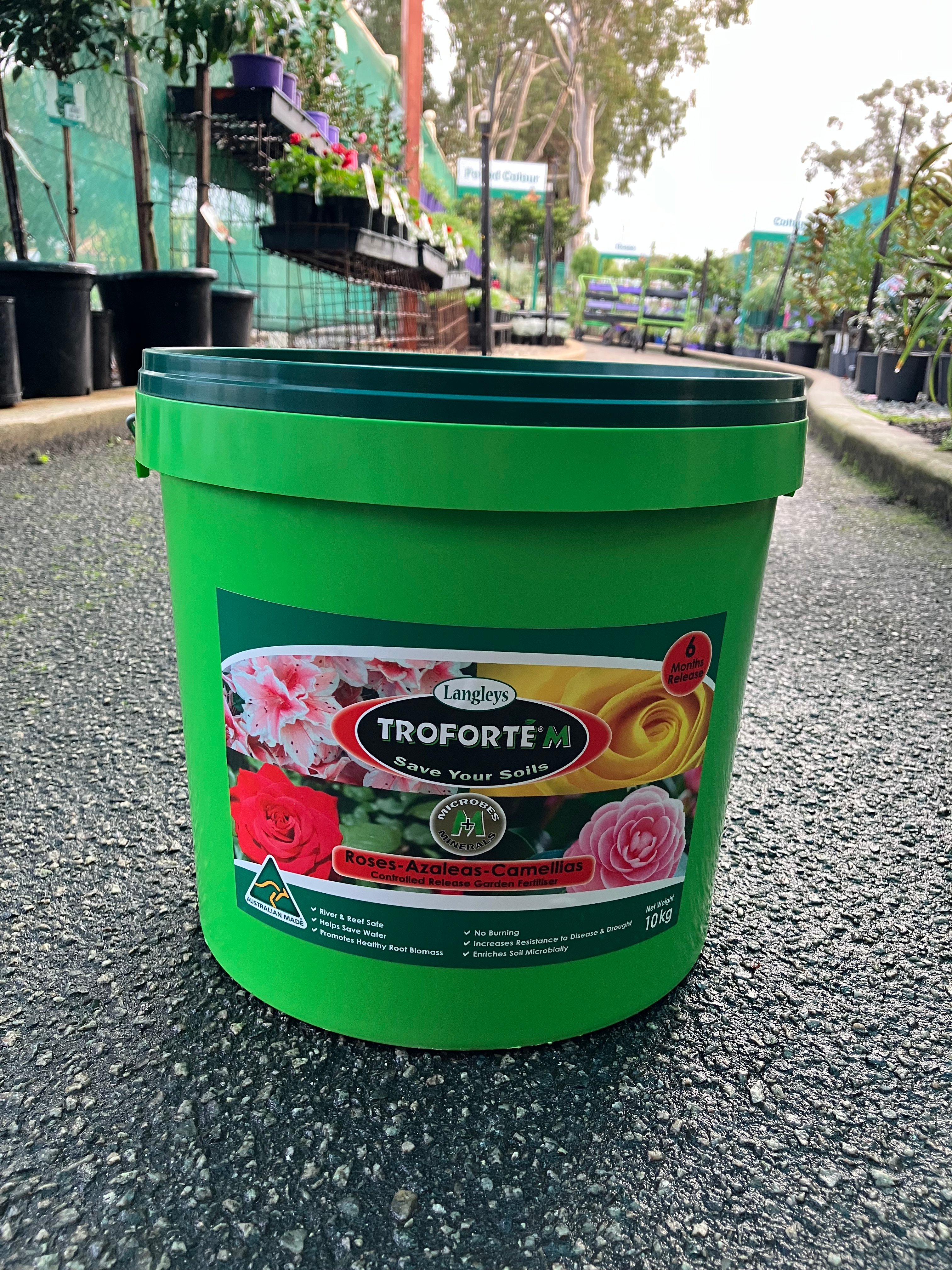 Troforte Roses, Azaleas, Camellias Fertiliser 10kg