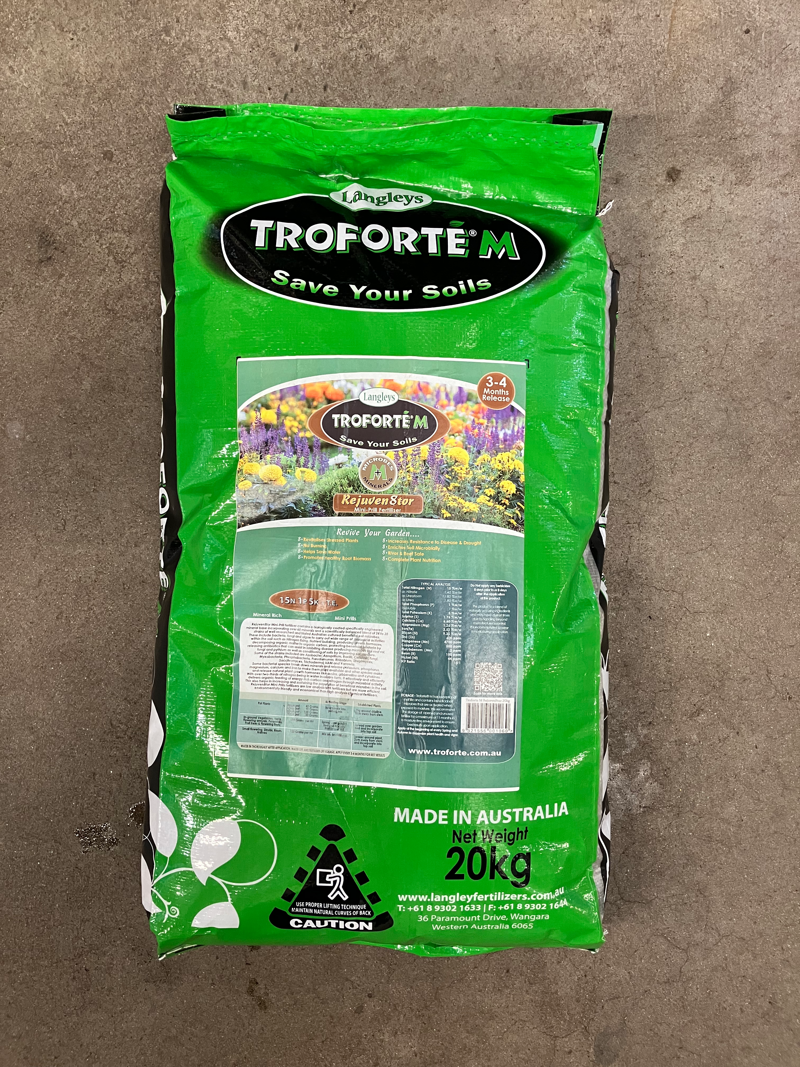 Troforte Rejuvenator Fertiliser 20kg