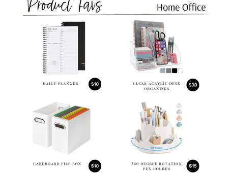 Tidy Office Product Favs