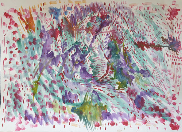 Underwater | Gouache