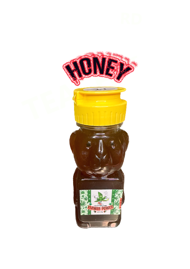 Flower Power Honey Bear