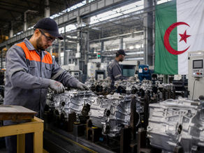 Site industriel en Algérie illustrant la transformation économique du pays