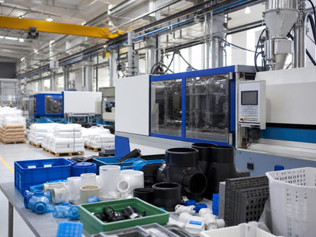 Usine de production de plastique en Algérie avec machines industrielles