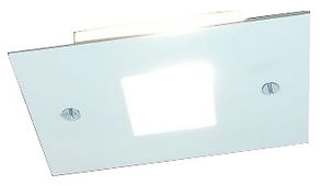 Balizador de Parede para Caixa 4x2 - Com lâmpada branco frio Led Halopin.