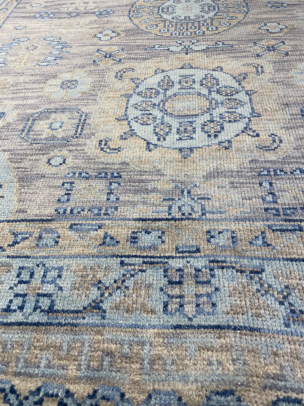 Thumbnail: Wool Indian Rug | 8.0 X 10.0