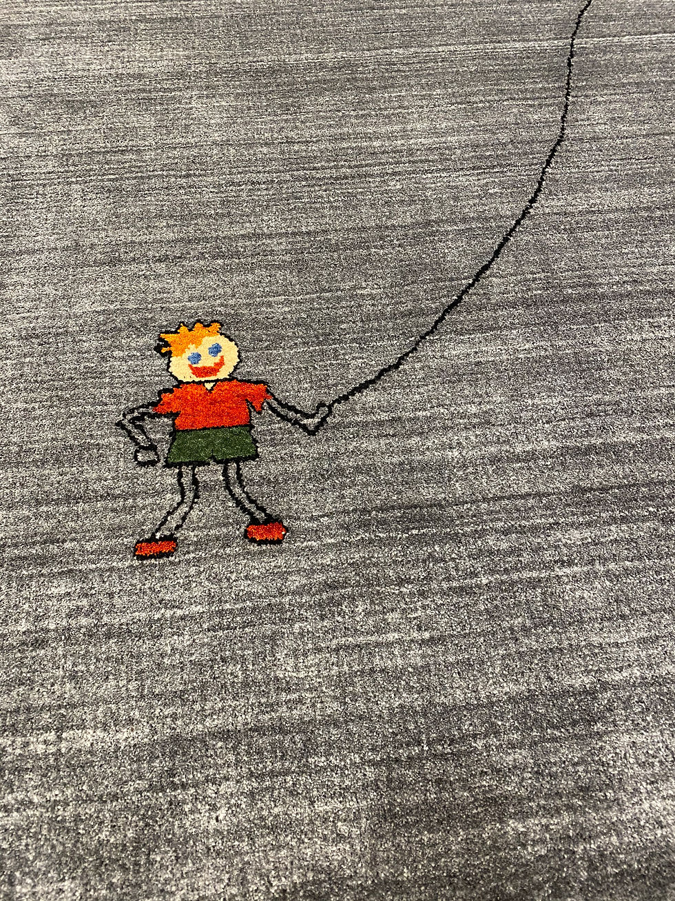 Thumbnail: Wool Indian Rug | 8.0 X 10.0