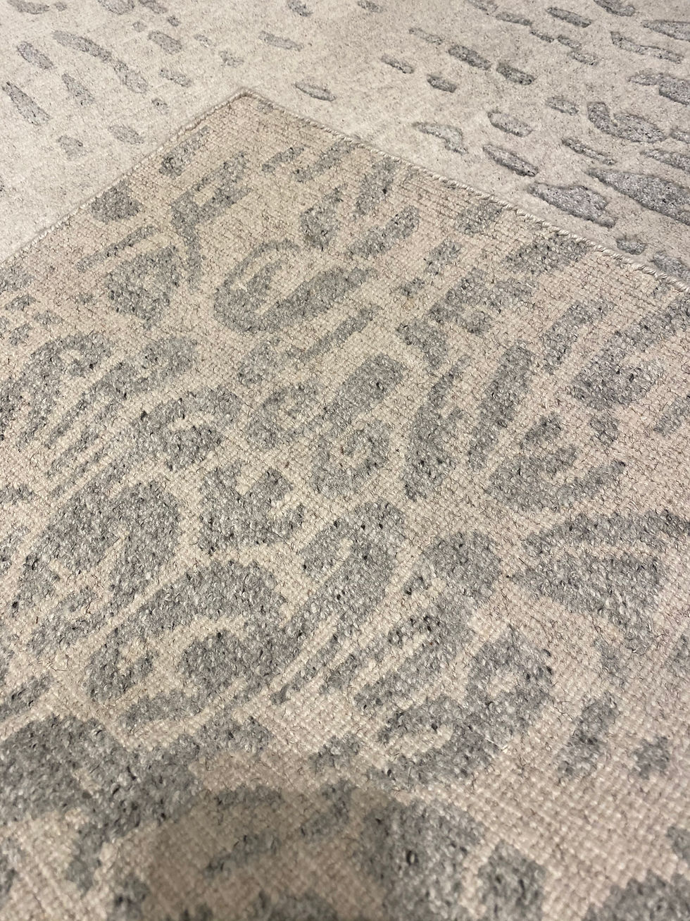 Thumbnail: Wool & Viscose Indian Rug | 7.11 X9.10