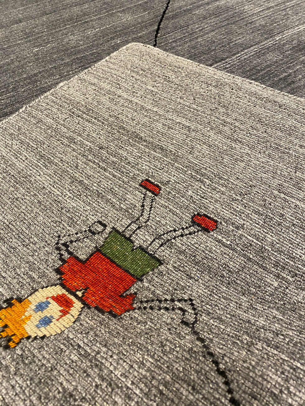 Thumbnail: Wool Indian Rug | 8.0 X 10.0