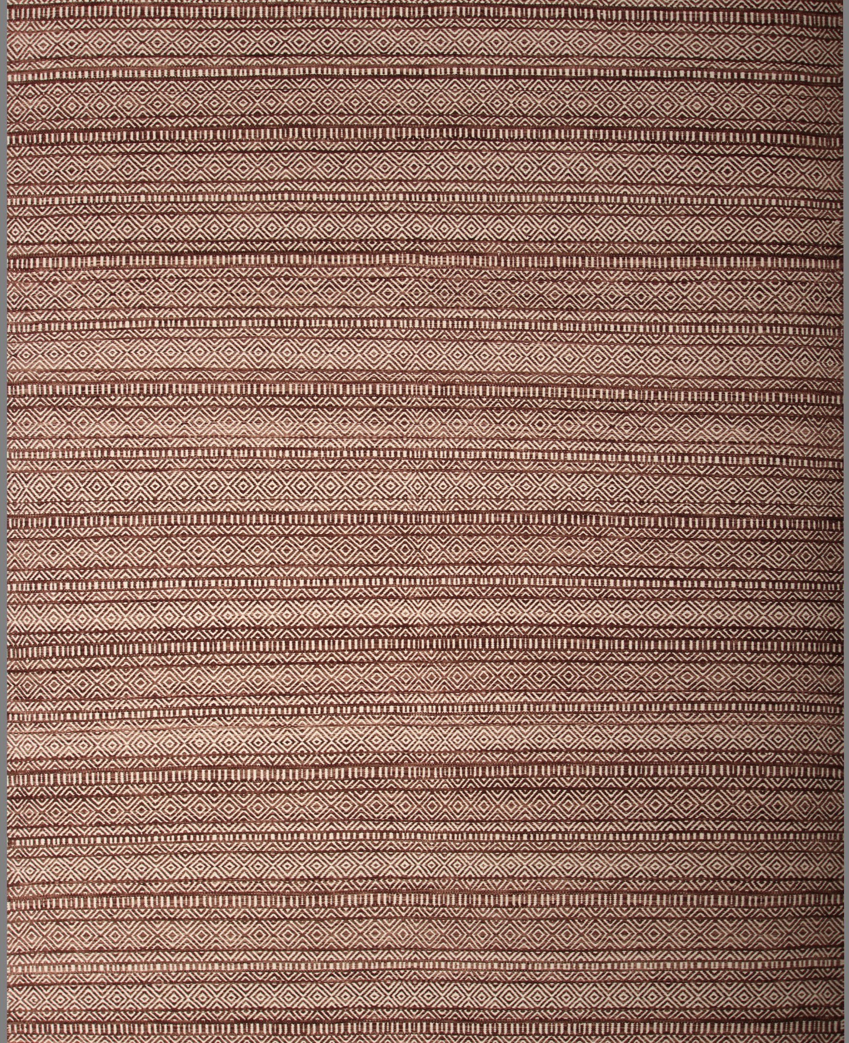 Handmade 100% Indian Jute Flat Weave Rug | 8 X 10