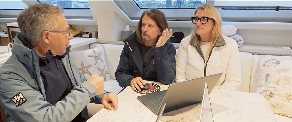 Weather routing with our Skipper Erik