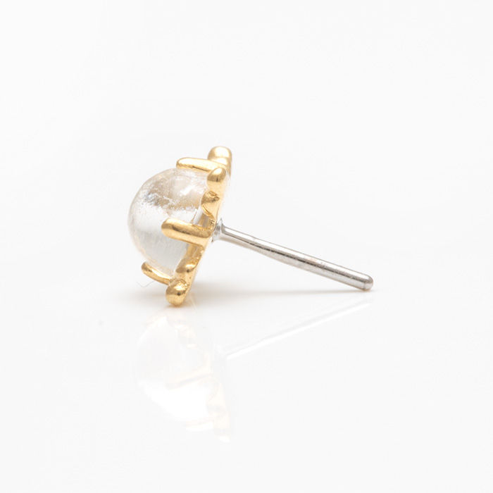 Miniaturbild: Helix Piercingschmuck Mondstein