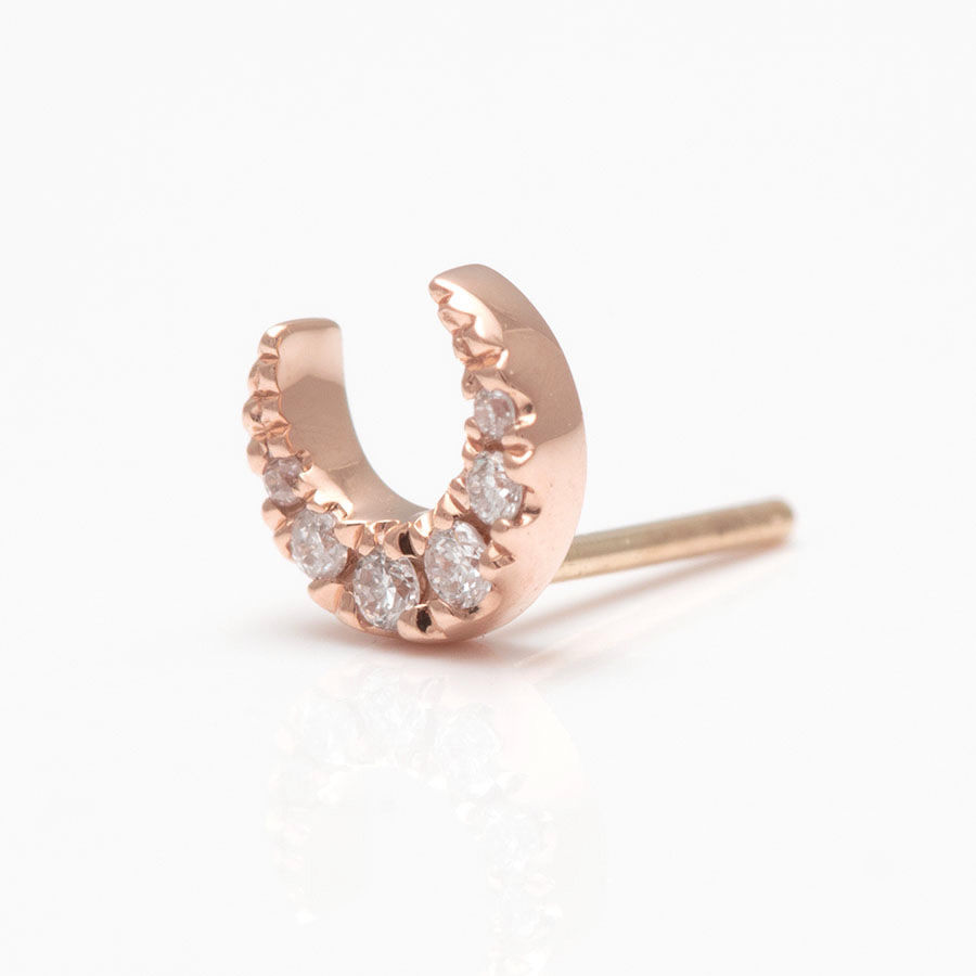 Thumbnail: Rosegold Piercingschmuck Ayla von Modern Mood