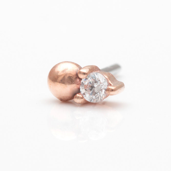 Miniaturbild: Tragus Piercing Rosegold