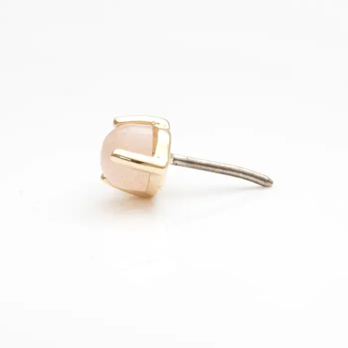 Miniaturbild: Piercingschmuck Echtgold mit Threadless Verschluss