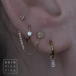 Ohrstyling Ohrlöcher