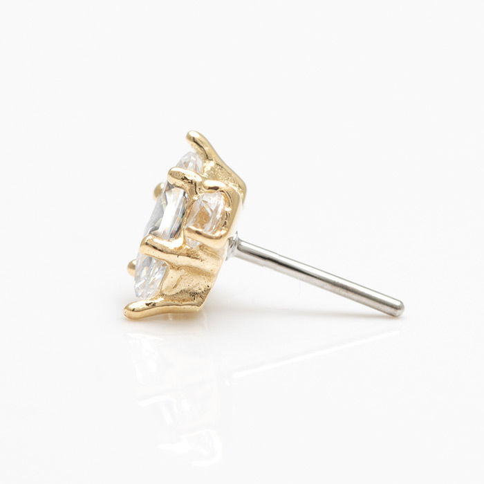 Miniaturbild: Echtgold Piercingschmuck