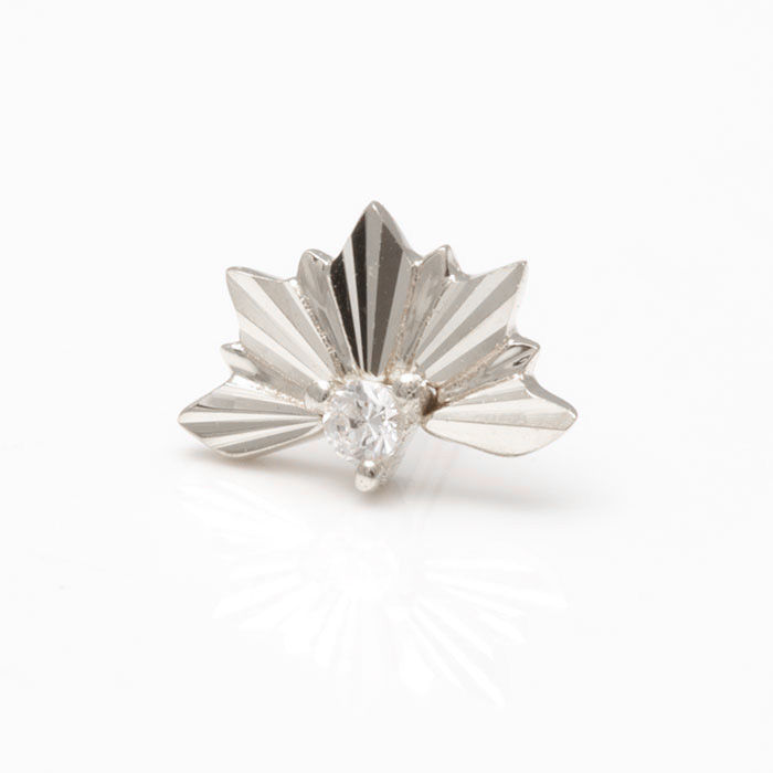 Miniaturbild: Weißgold Piercing Schmuck