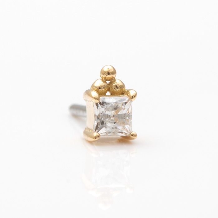 Thumbnail: Helix Piercing Schmuck Gold