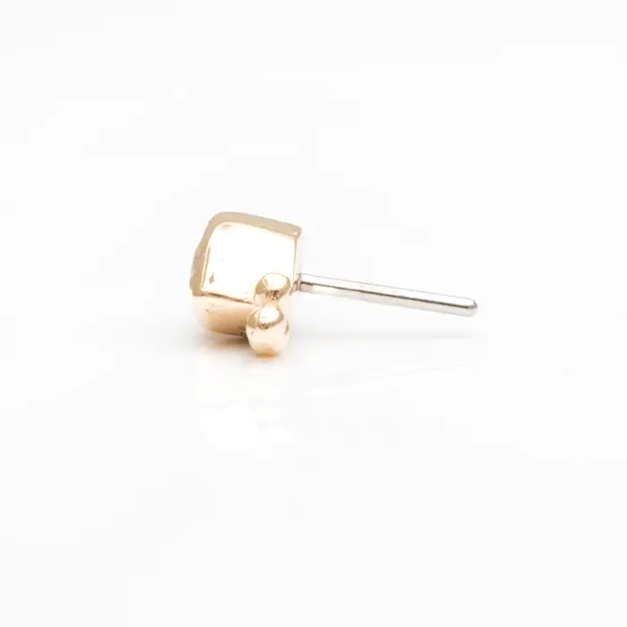 Thumbnail: Rainbow Moonstone Piercing Schmuck von Beatti