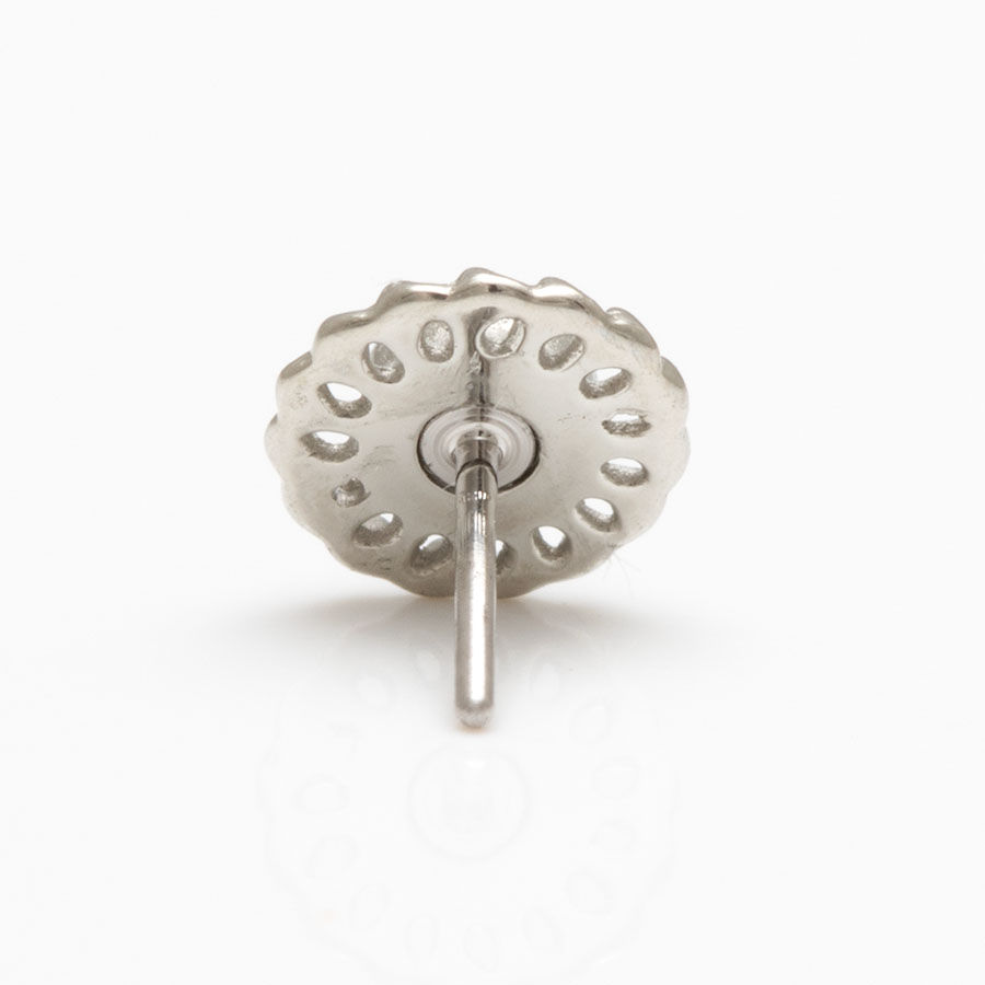 Miniaturbild: Weißgold Piercing Ohr