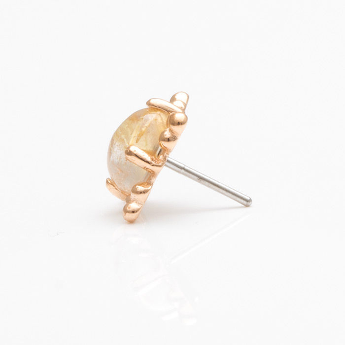 Miniaturbild: Rosegold Zia von Anatometal Piercingschmuck für Ohr Piercings