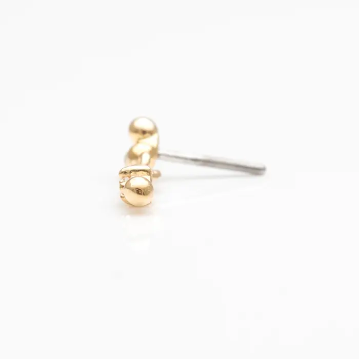 Miniaturbild: Gold Jett von Junipurr für Helix Piercing