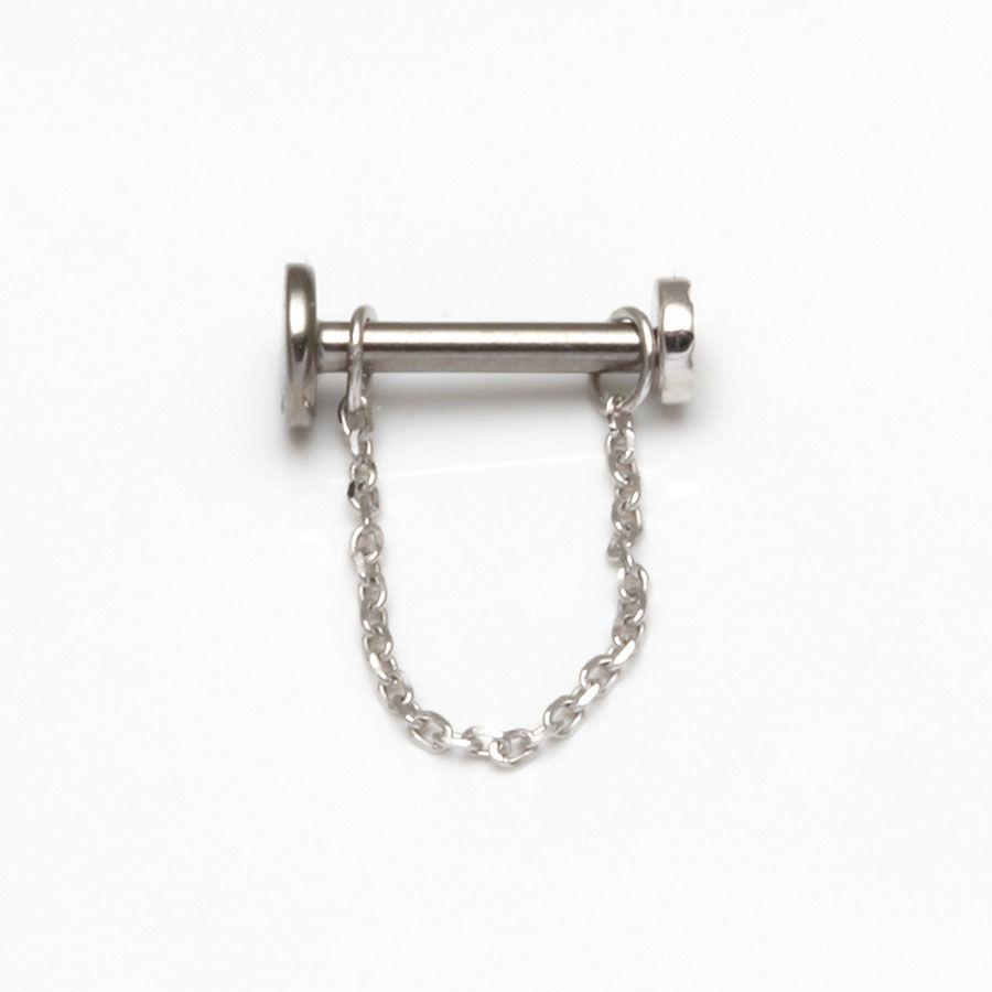 Miniaturbild: Piercing Kettchen Tragebeispiel