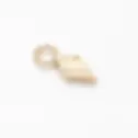 Piercing Anhänger aus 14 Karat Gelbgold