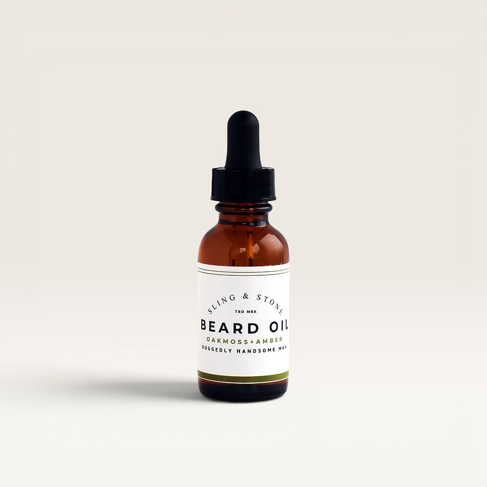 Thumbnail: Ruggedly Handsome Man Beard Oil Dropper Bottle