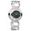 Thumbnail: Seksy Ladies Black Dial Stone Set Watch