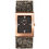 Thumbnail: Seksy Rocks Ladies Rose Gold Plated Black Crystal Watch