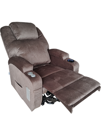Premium electric lift recliner with bluetooth speakers cooling cup USB charger