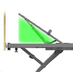 Backrest angle for super low floor line bed
