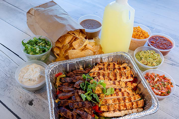 Arranged Food and Objects