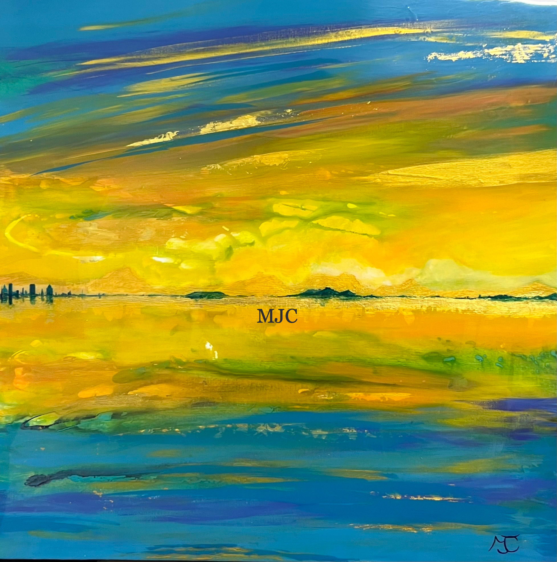 Golden Horizon by Marilyn Comparetto