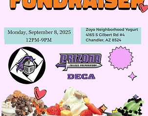 ACP DECA Zoyo Fundraising Flyer
