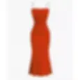 Vestido Vinho Ajustado