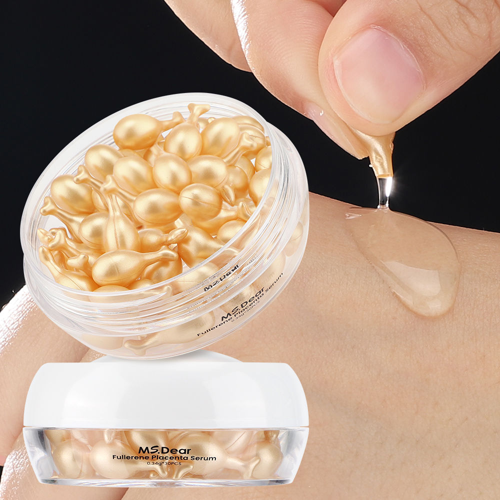 Sérum Facial Rejuvenescedor em Cápsulas MS.Dear para hidratação, firmeza e cuidados diários com a pele.