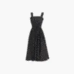 Vestido de Bolinhas Preto