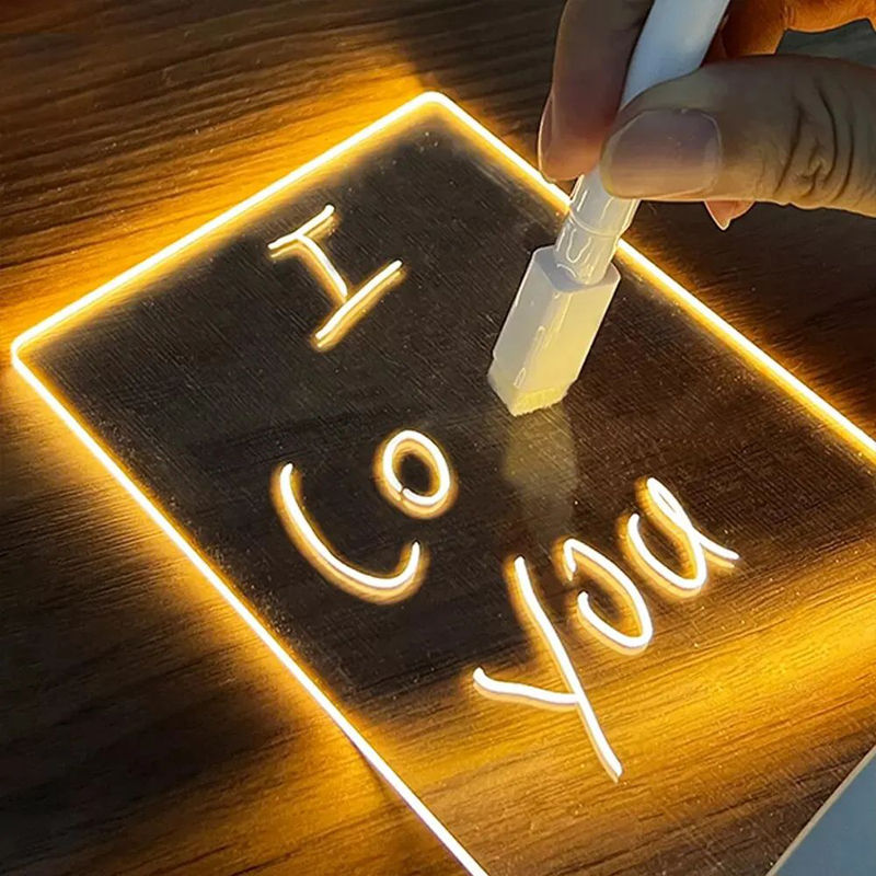 Miniatura: Quadro de Recados Luminoso “Love You”