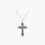 Miniatura: Pingente de Cruz Vintage em Prata